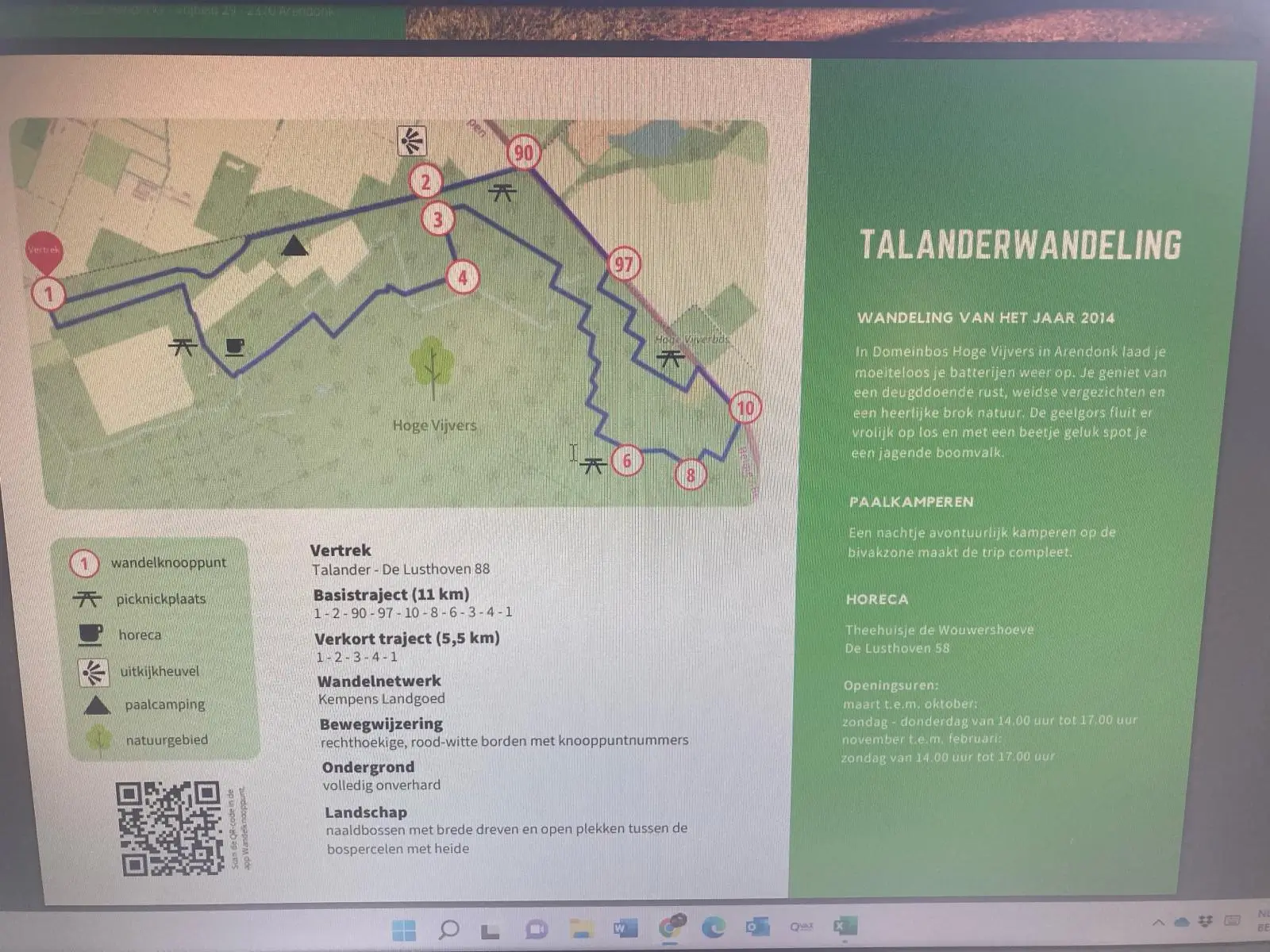 Wandeling afbeelding