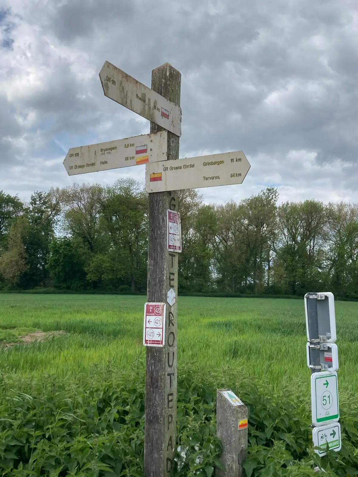 Wandeling afbeelding