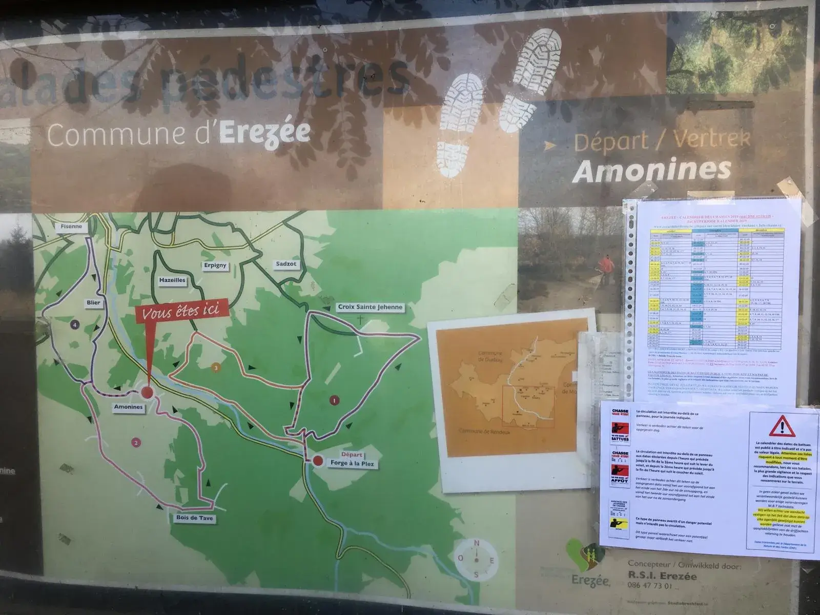 Wandeling afbeelding