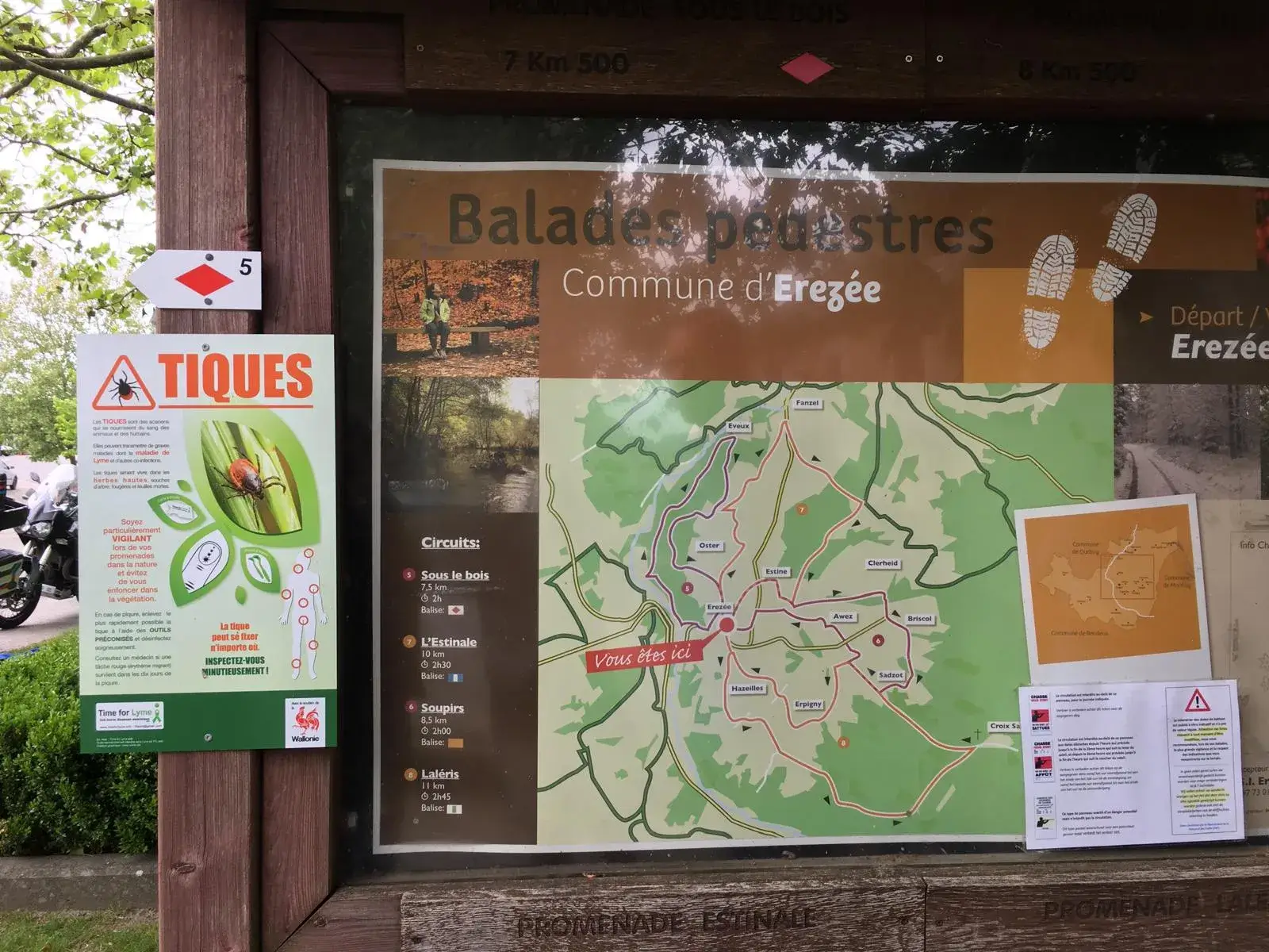 Wandeling afbeelding