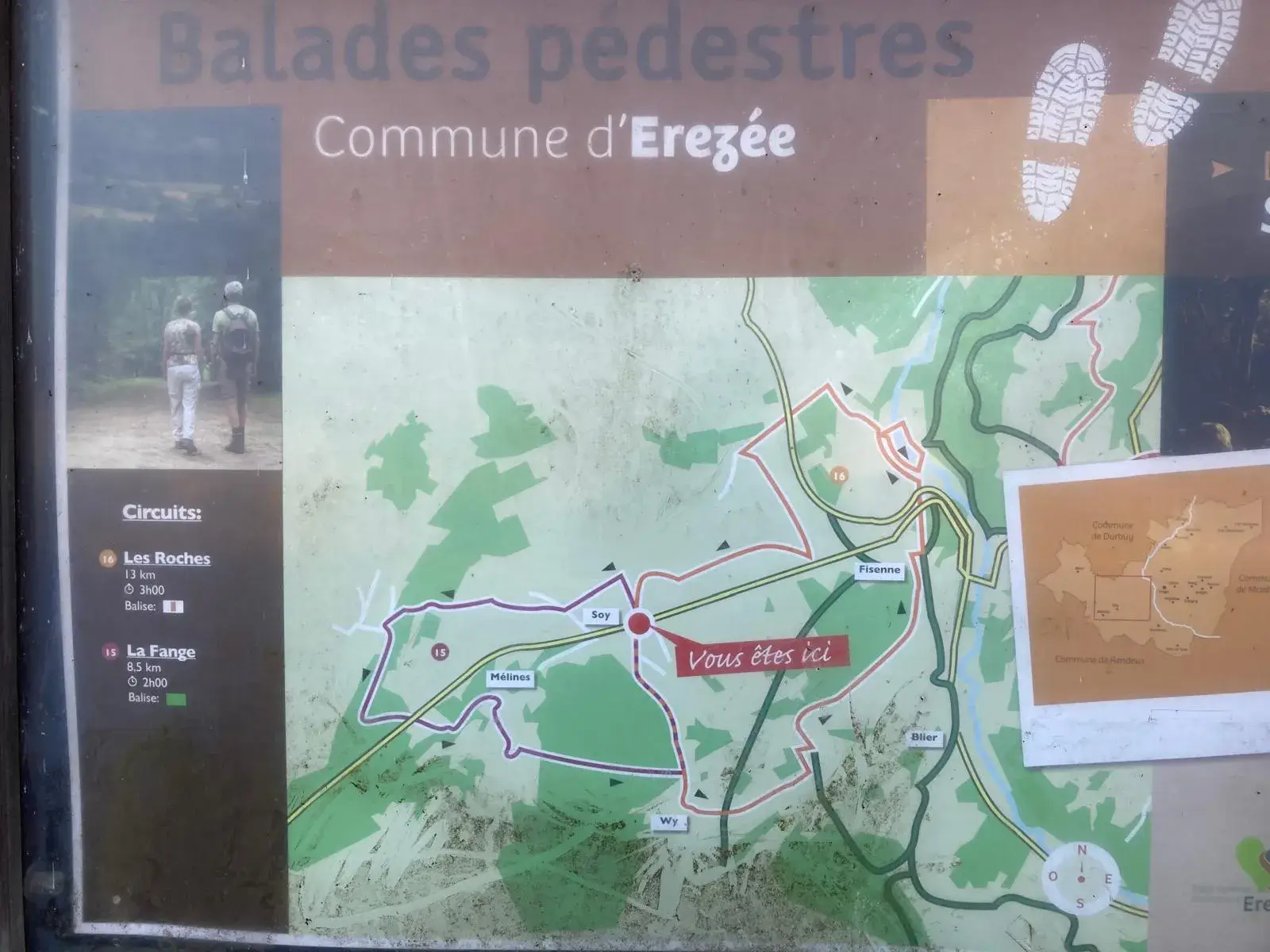 Wandeling afbeelding