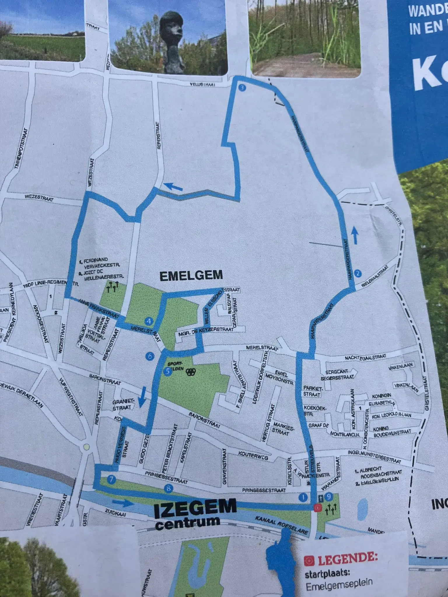 Wandeling afbeelding