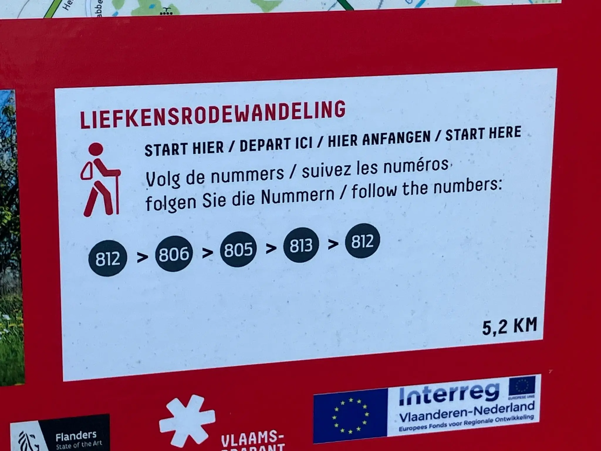 Wandeling afbeelding