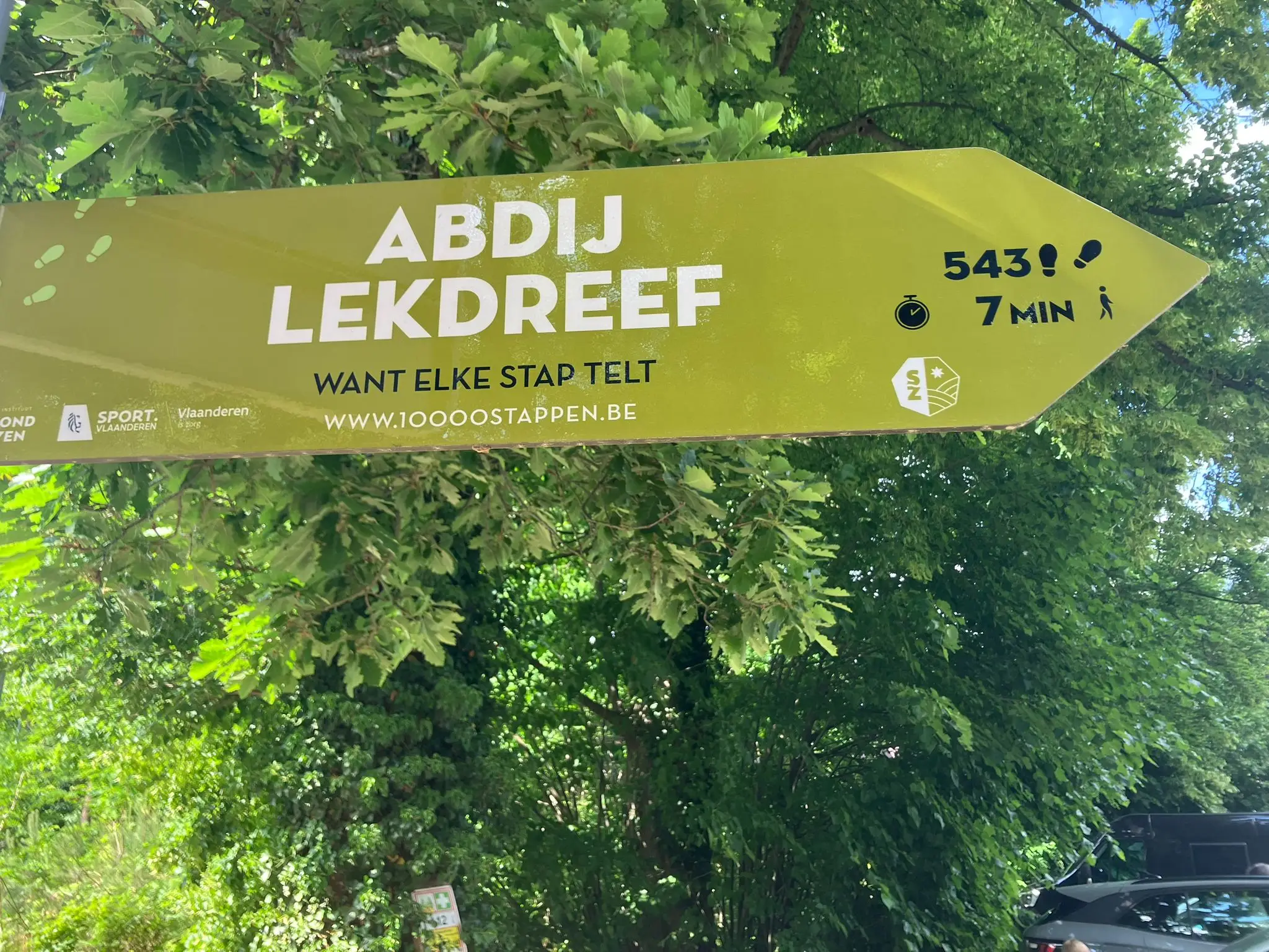 Wandeling afbeelding