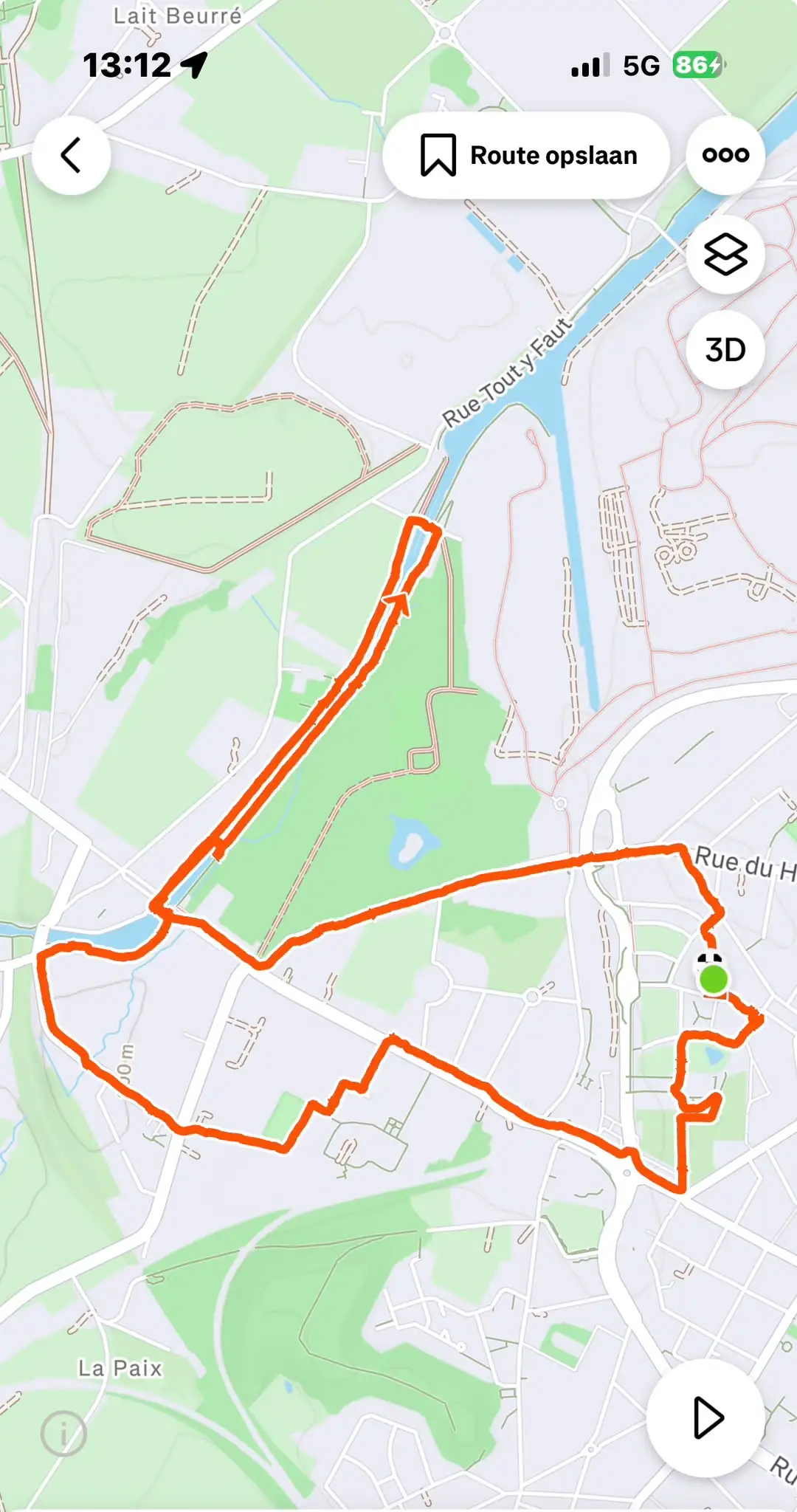 Wandeling afbeelding