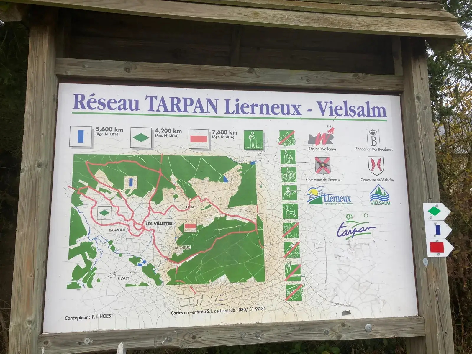Wandeling afbeelding
