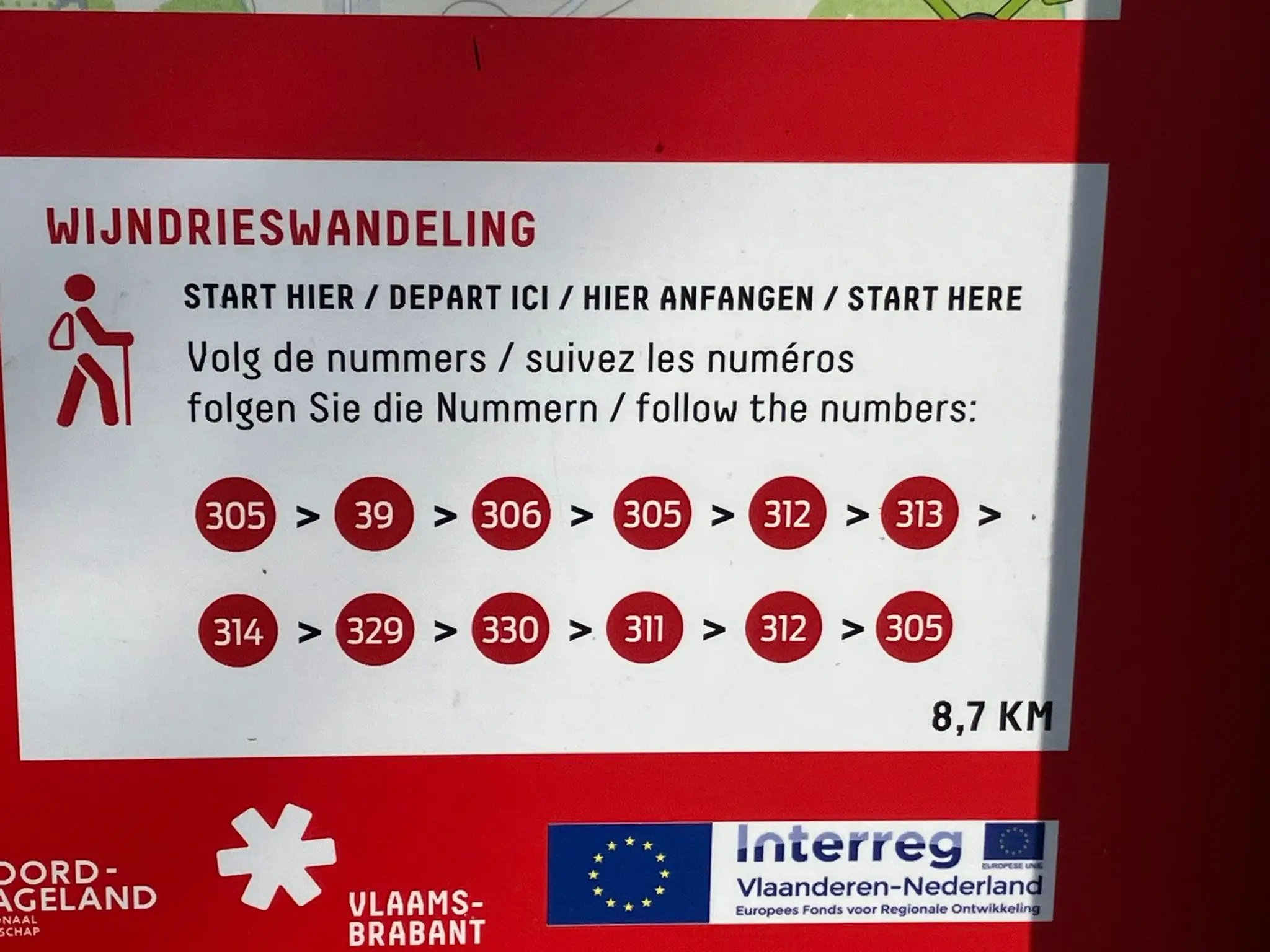 Wandeling afbeelding